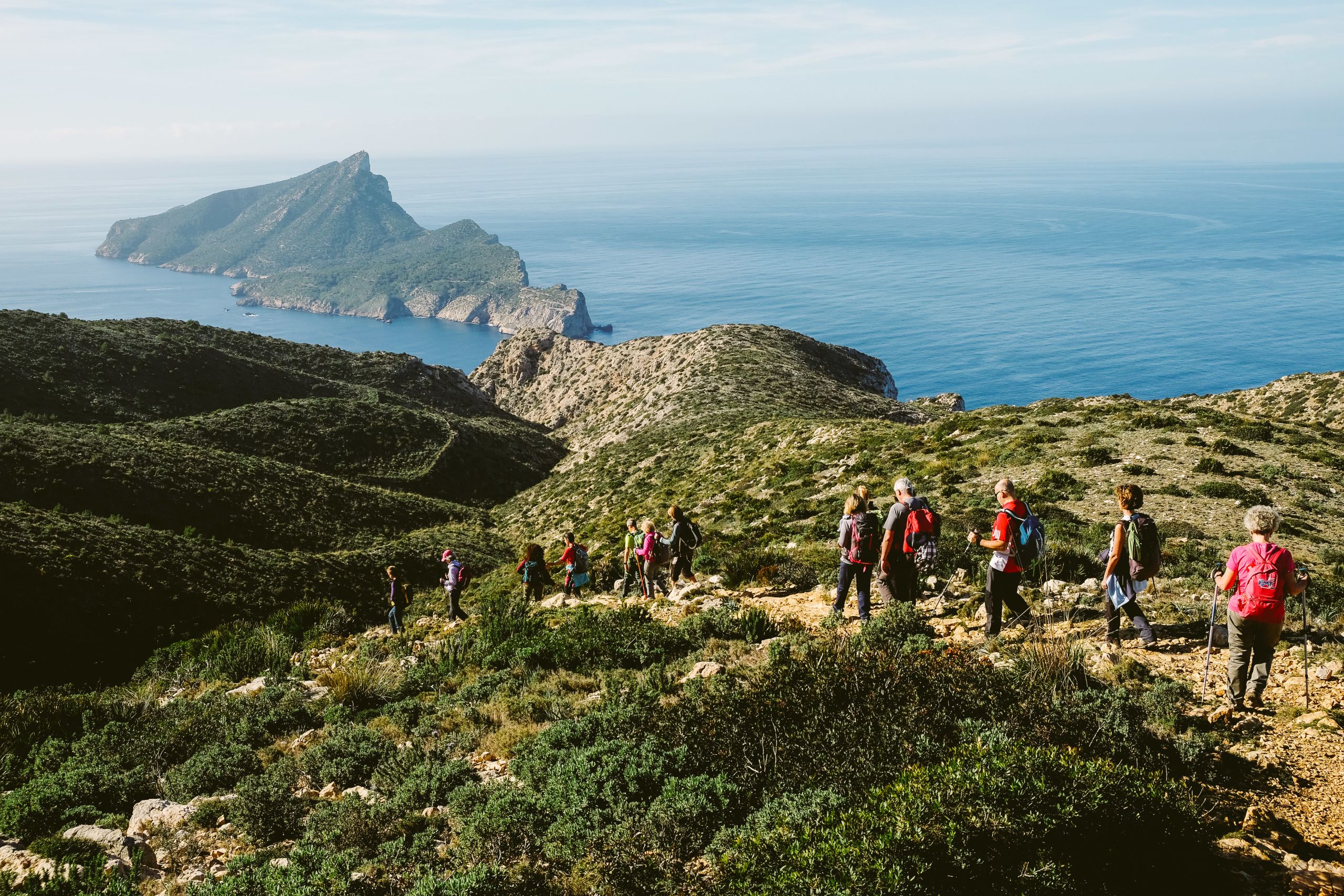 Trekking y margruppo italiano